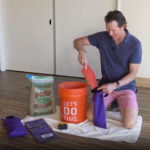 Jeff Bailey demonstrates Filling Yoga Sandbags