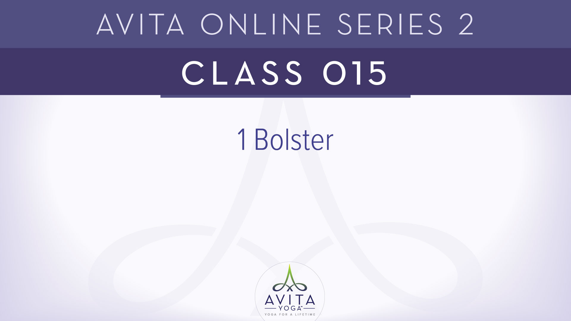 Avita® Online Series 2 - Class 015