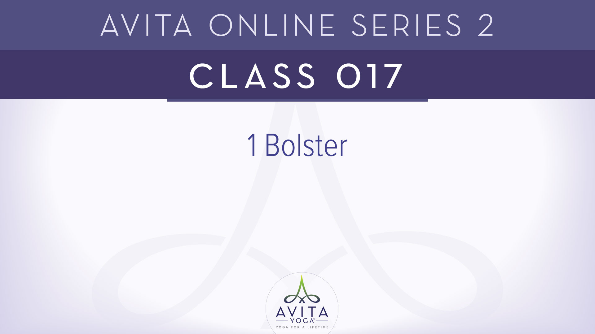 Avita® Online Series 2 - Class 017