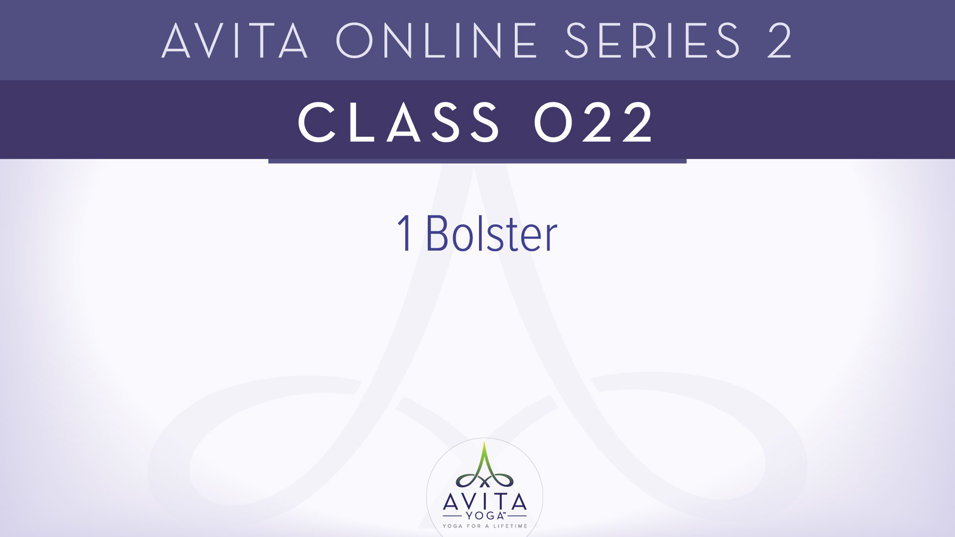 Avita® Online Series 2 - Class 022