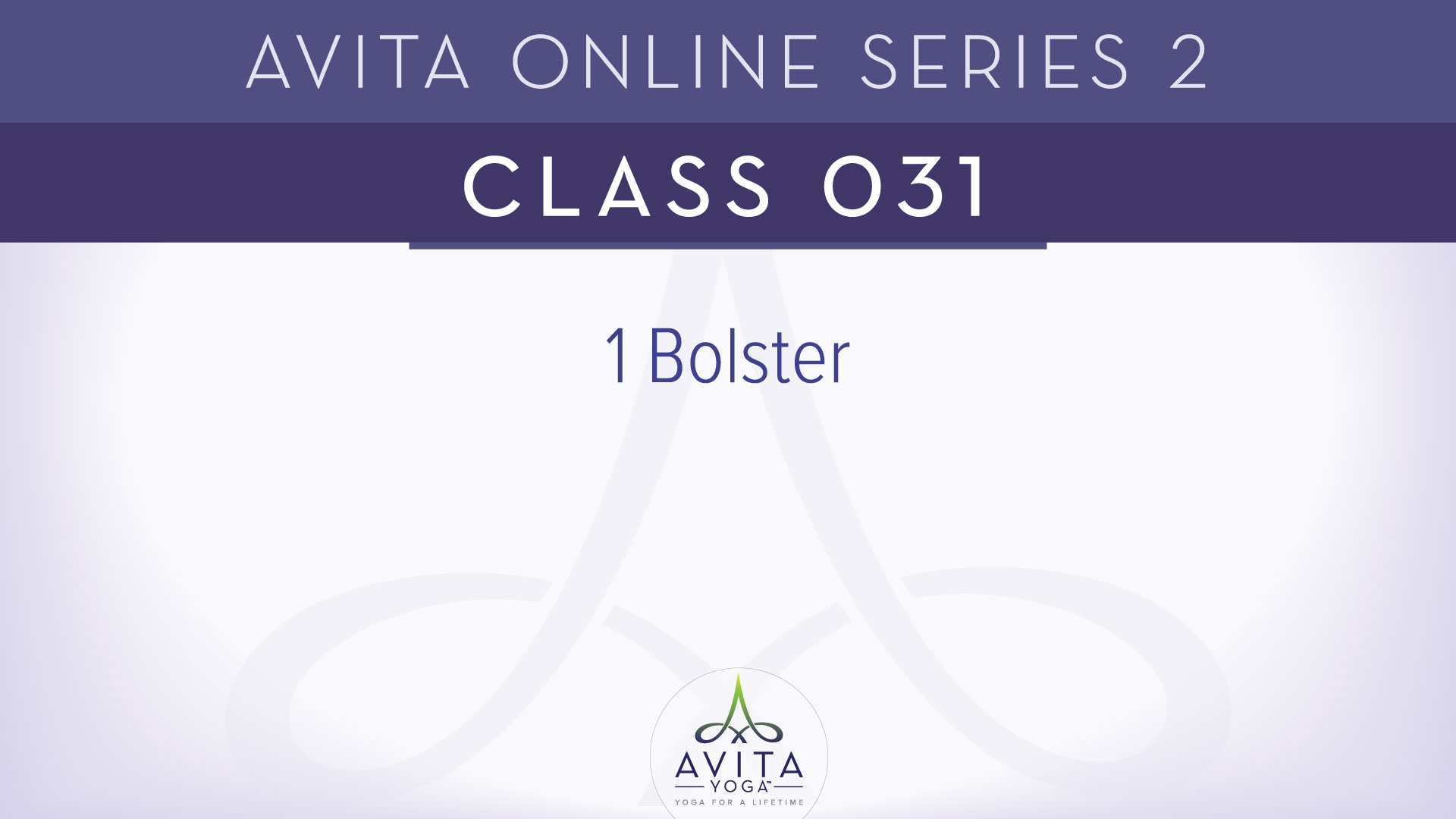 Avita® Online Series 2 - Class 031