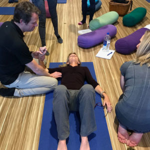 Avita Yoga TEacher Training with founder Jeff Bailey, increased shoulder mobility